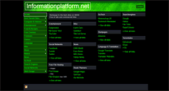 Desktop Screenshot of informationplatform.net